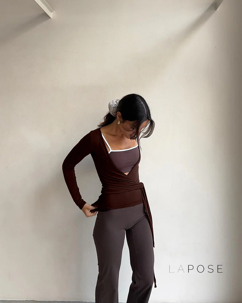 Kamya V-Neck Wrap Top