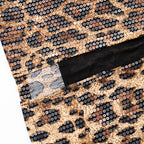 Karsen Leopard Print Tube Maxi Dress
