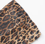 Karsen Leopard Print Tube Maxi Dress