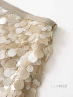 Kathia Sequin Mini Skirt