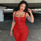 Kaylin Ribbed Shorts Set