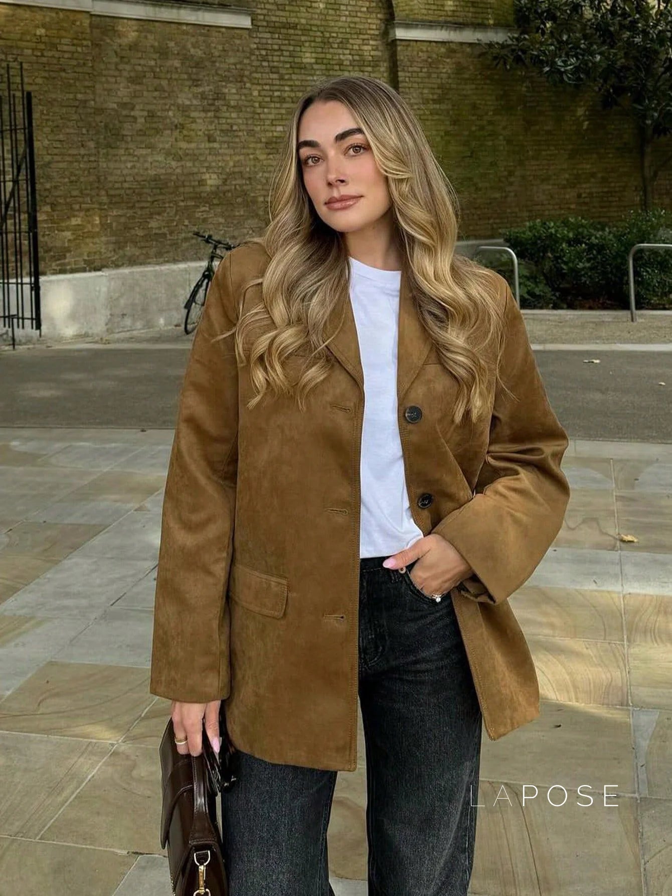 Kendyll Relaxed Suede Blazer