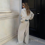 Kenley Khaki Ribbed Jacket