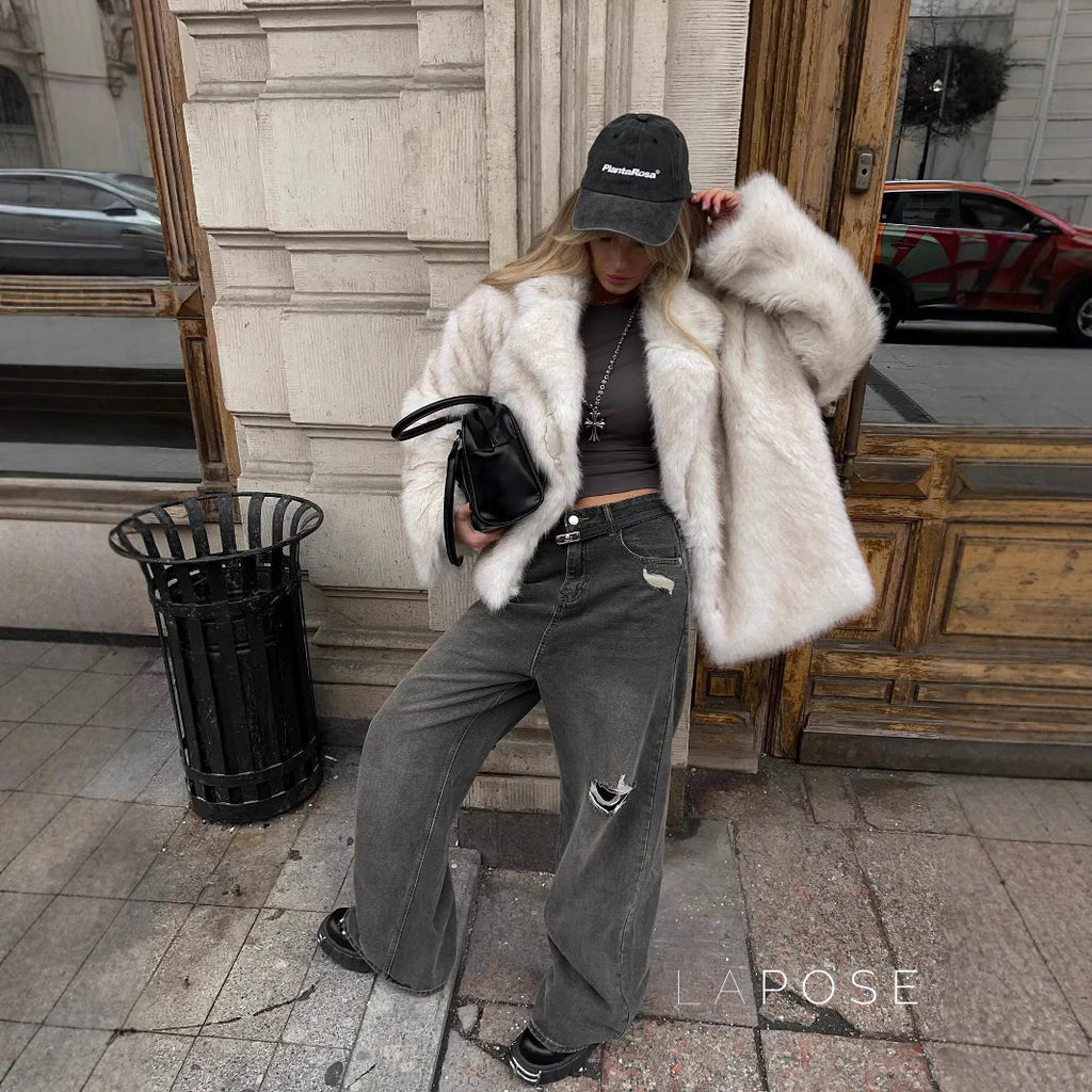 Kensley Faux Fur Teddy Jacket