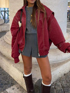 Keyli Vintage Biker Jacket