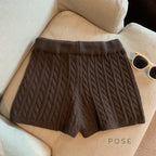 Khyla Cozy Wide-Leg Shorts