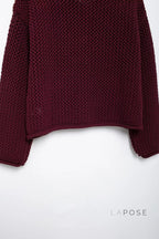 Klaira Button-Front Knit Cardigan