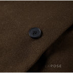 Korbyn Double-Breasted Woolen Coat