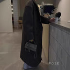 Korbyn Double-Breasted Woolen Coat