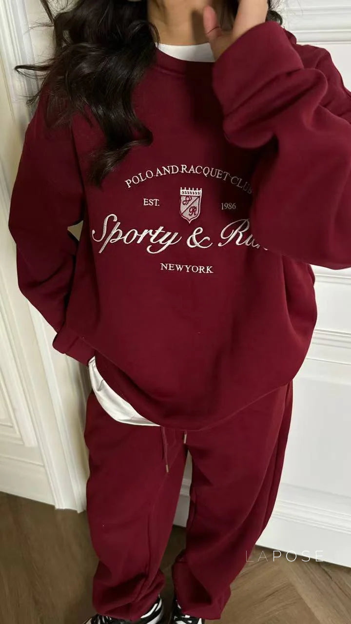 Kylynn Oversized Graphic Sweatshirt