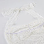 Lace Trim Halter Camisole Top