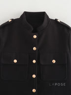 Lamar Stand Collar Jacket