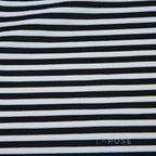 Lauren Striped Long Sleeve Crop Top