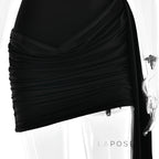 Layan Ruched Mini Dress
