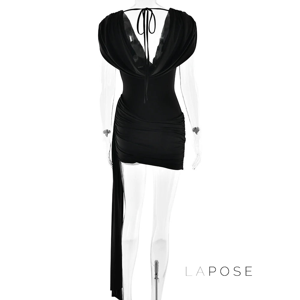 Layan Ruched Mini Dress