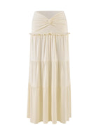 Layloni Twist Front Maxi Skirt