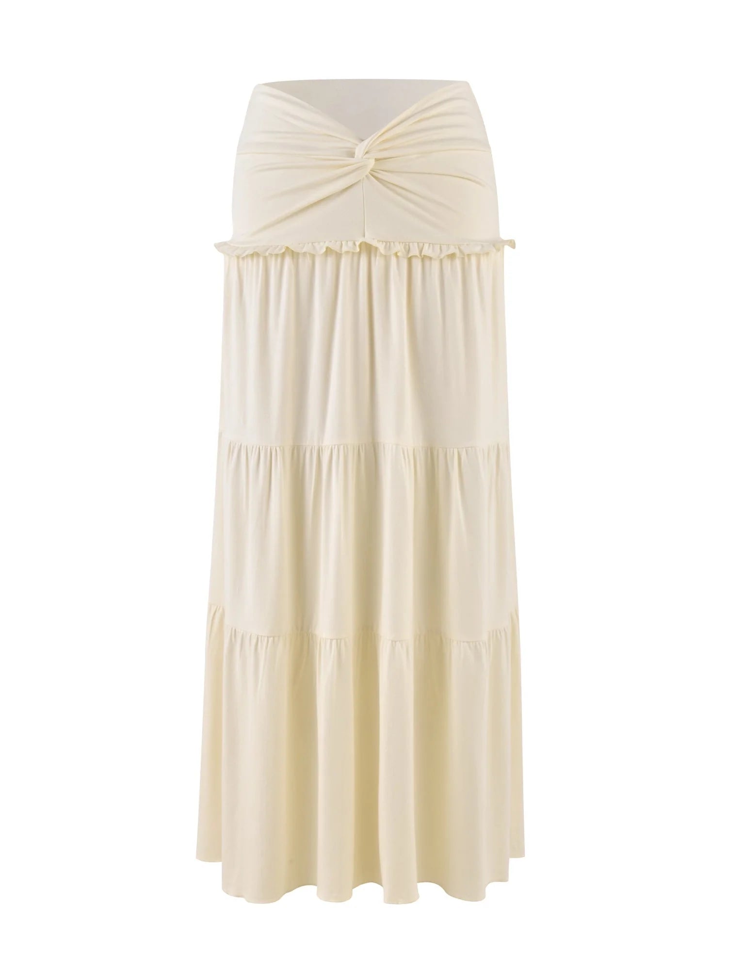 Layloni Twist Front Maxi Skirt