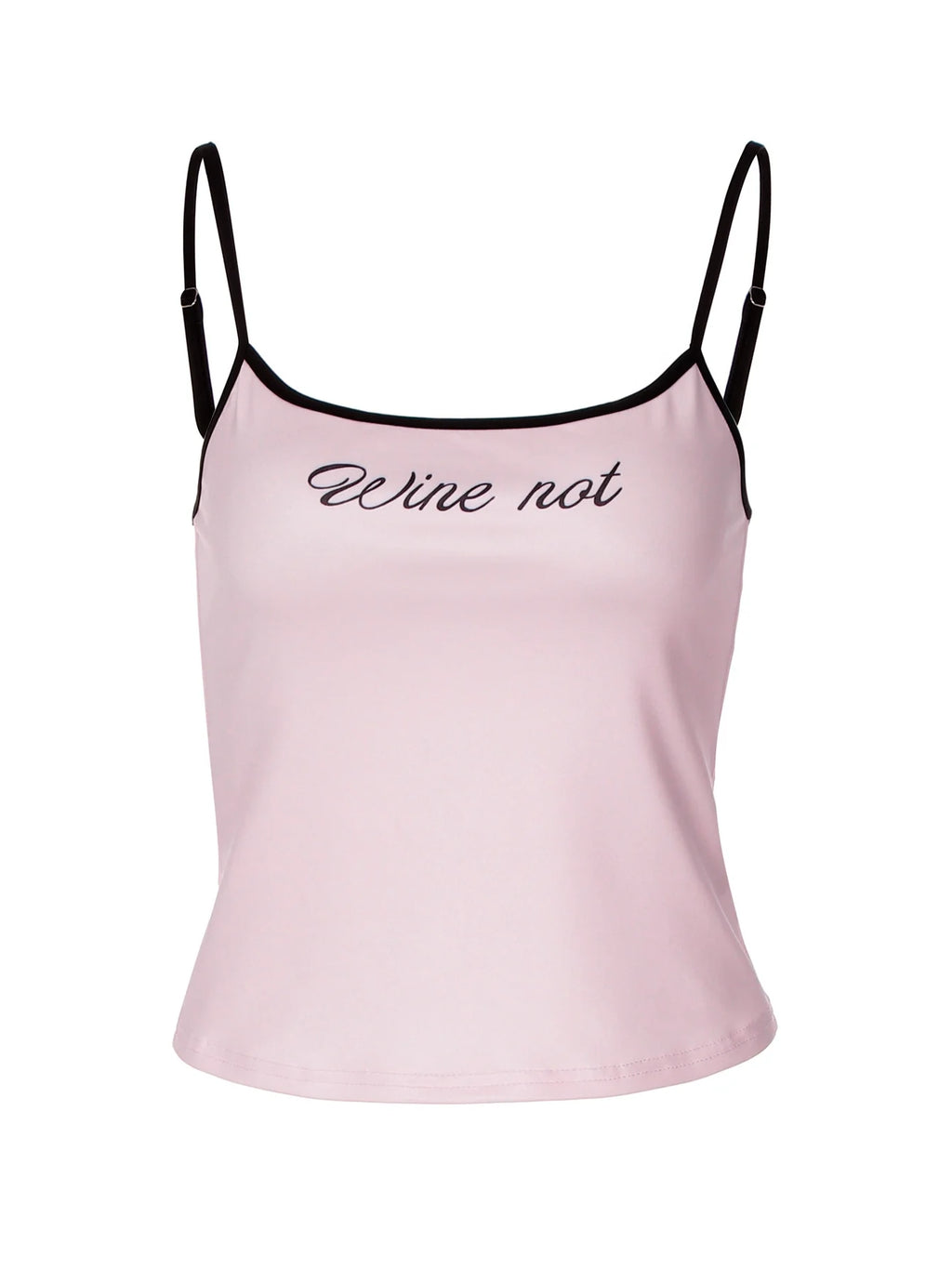 Letter Print Slim Fit Camisole
