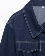 Lexie Belted Denim Jacket