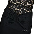 Leyla Ruched Halter Midi Dress