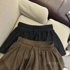 Liah Textured A-Line Mini Skirt