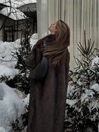 Lilly Fluffy Faux Fur Coat
