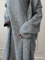 Lily Cozy Knit Dress & Long Cardigan Set
