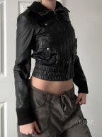 Liv Patchwork Moto Jacket