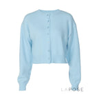 Liza Cropped Knit Cardigan