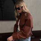 Lua Faux Leather Jacket