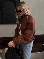 Lua Faux Leather Jacket