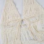 Lundyn Lace Halter Top