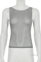 Mabry Sparkle Mesh Camisole
