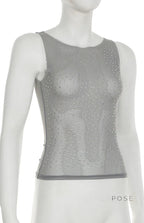 Mabry Sparkle Mesh Camisole