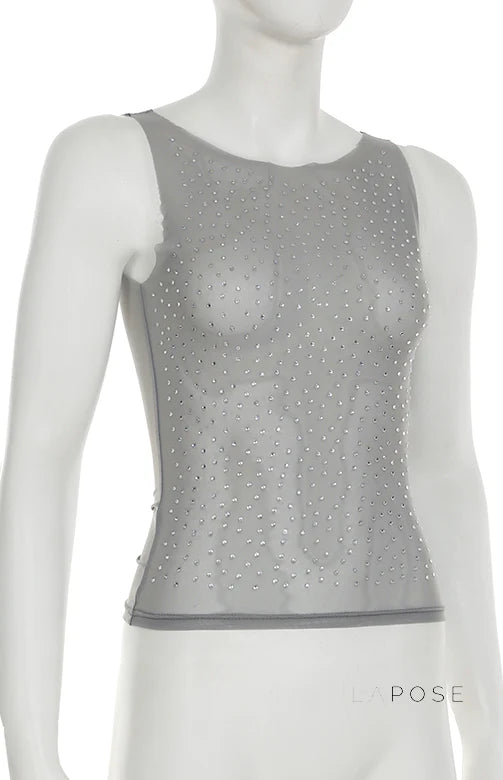 Mabry Sparkle Mesh Camisole