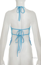 Maddalyn Sequin Strap Top