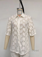 Maddison Relaxed Button-Up Set