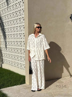 Maddison Relaxed Button-Up Set