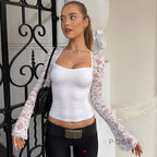 Madelyne Lace Long Sleeve Top