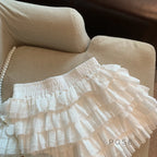 Maeleigh Lace Tiered Mini Skirt