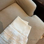 Maliah Tiered Lace Mini Skirt