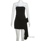 Marykate Floral Strapless Mini Dress