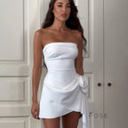 Marykate Floral Strapless Mini Dress
