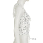Maybelline Striped Lace-Up Camisole
