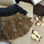 Meira Layered Ruffle Mini Skirt