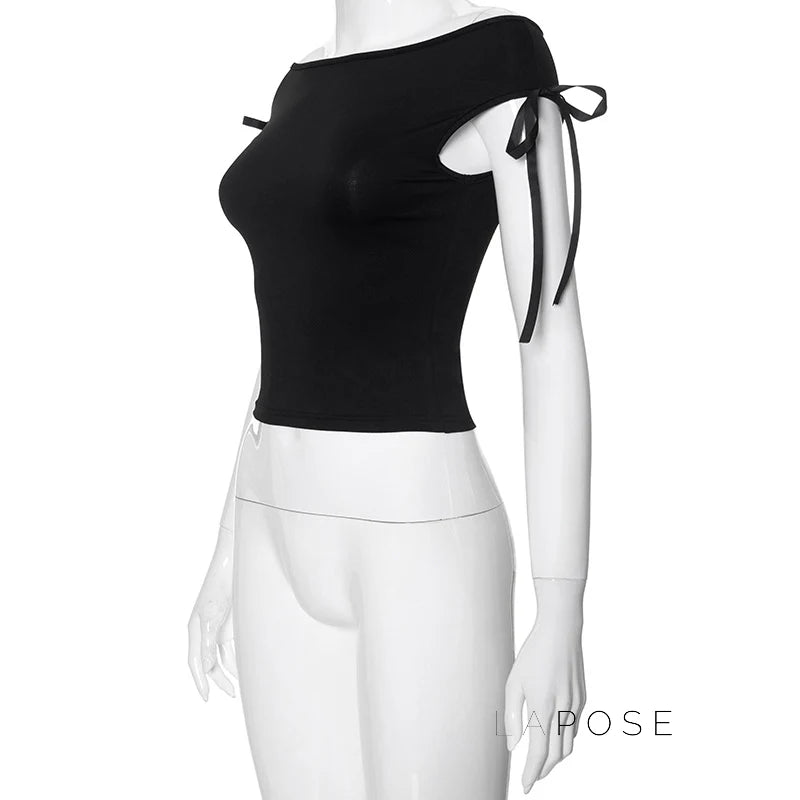 Milarose Off Shoulder Halter Top