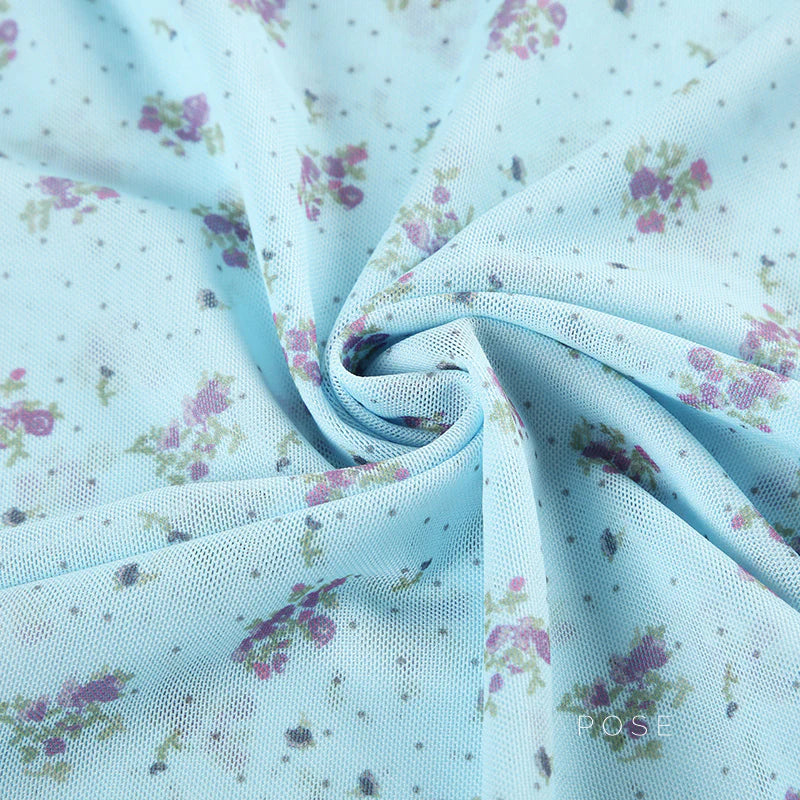 Moira Floral Ruffle Maxi Skirt