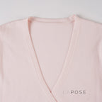 Nalayah V-Neck Tie Knit Top