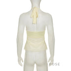 Nava Cropped Mesh Vest