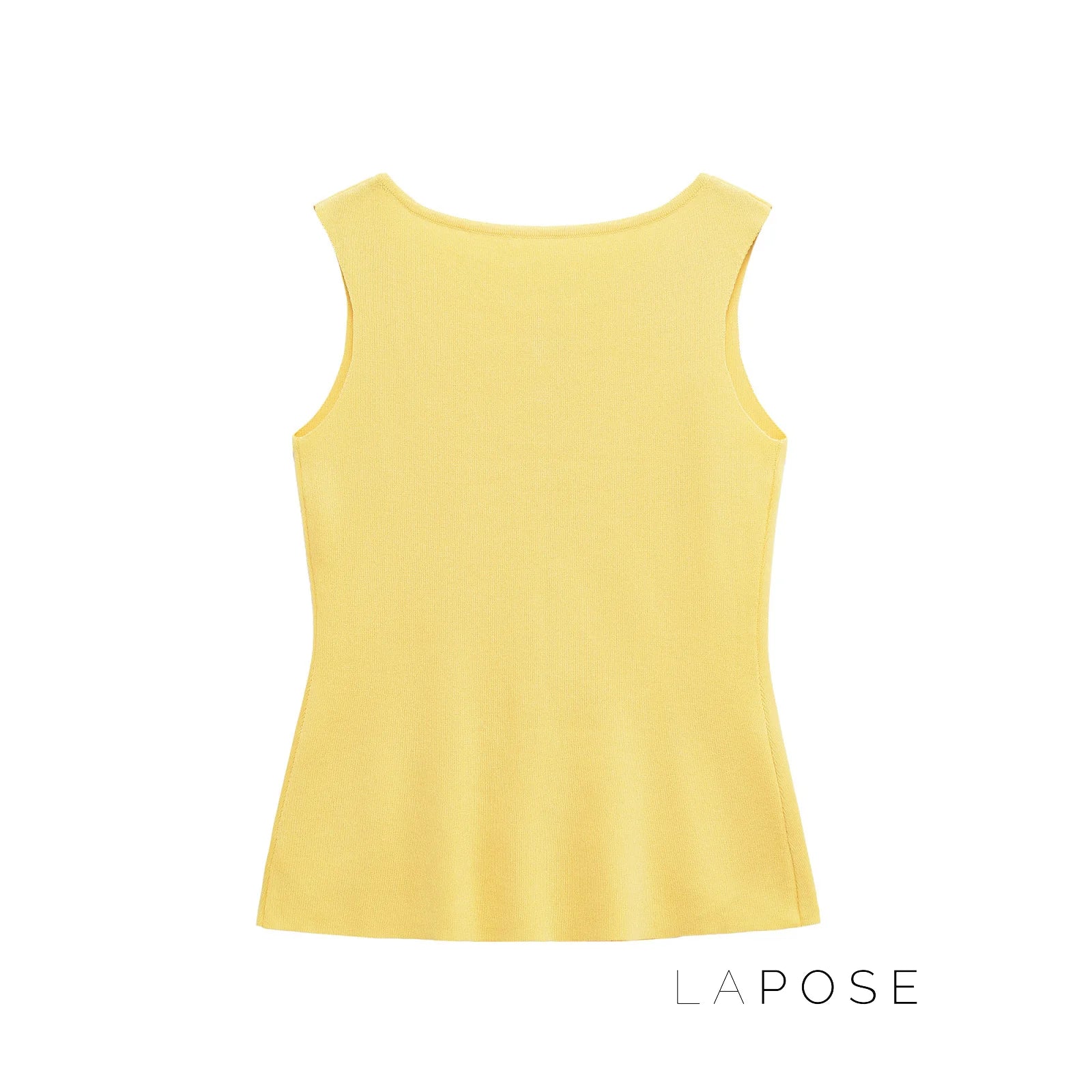 Neely Gold Button Knit Vest